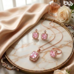5Pcs Women’s Luxury Watch Jewelry Set – Water Resistant Quartz Watch For Girls. - Image 4